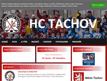 Tablet Screenshot of hctachov.cz